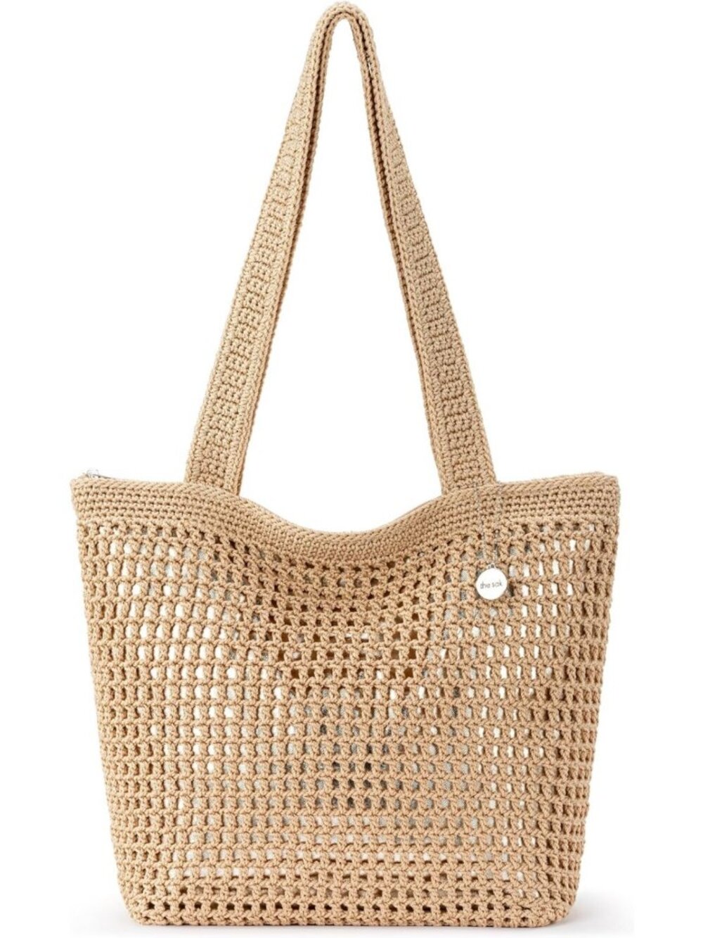 Hand Crochet Casual Tote Bag - Stylish Women's Purse for Everyday, Travel